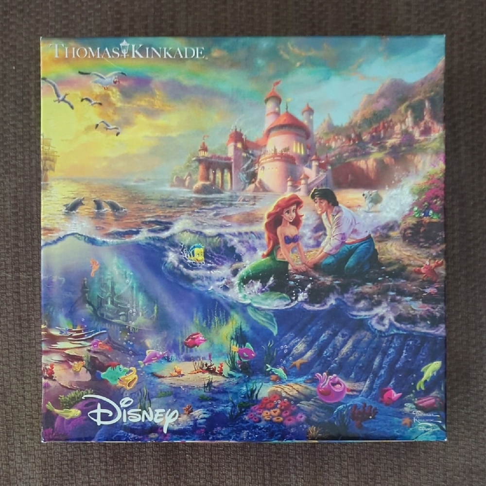 Thomas Kincade Disney Little Mermaid Puzzle